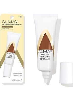3 Pack Almay Ageless Hydrating Concealer w/Hyluronic Acid 050 Deep